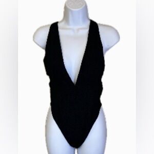 Abercrombie & Fitch Black Swimsuit Size S